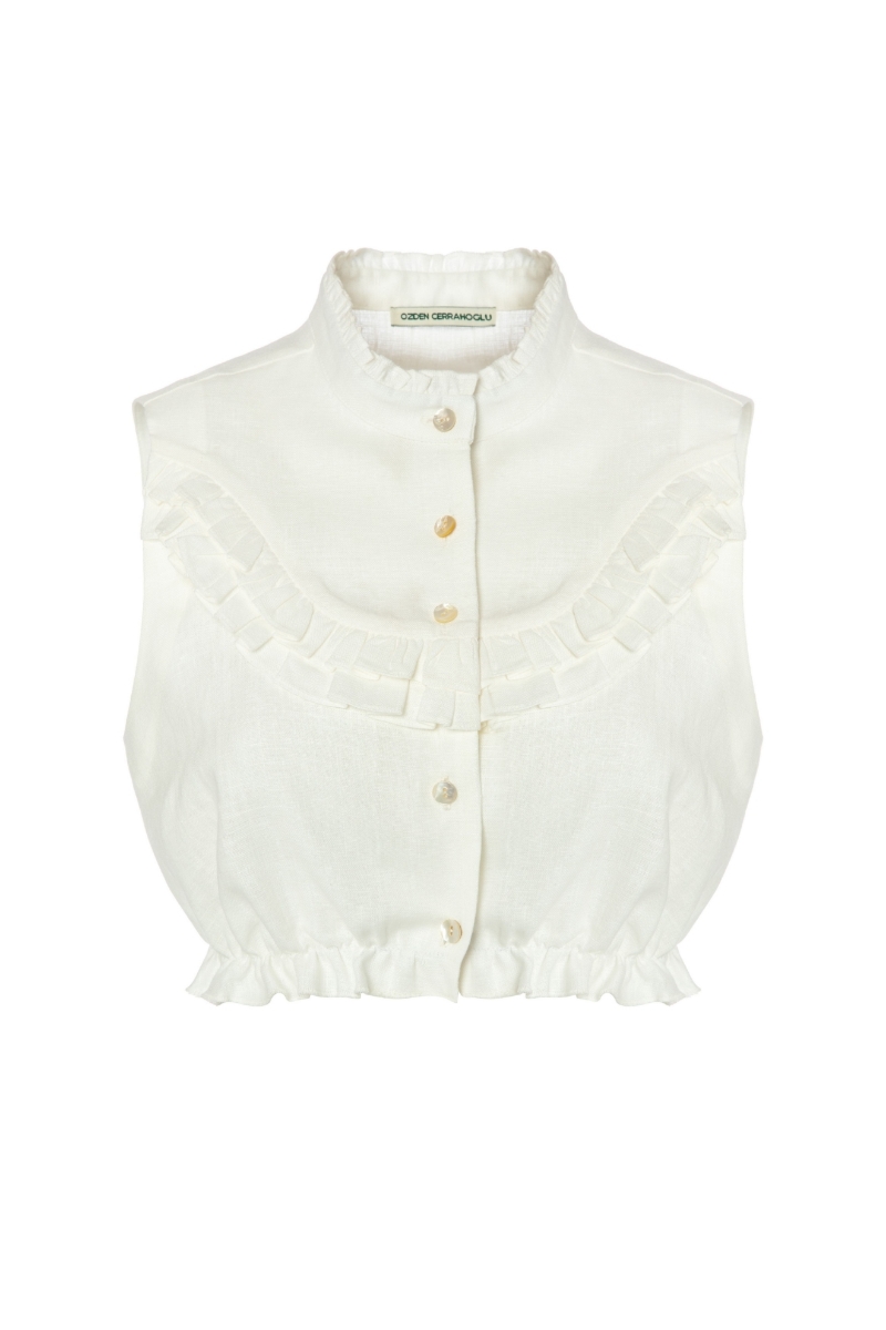 york crop shirt